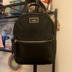 Kate Spade Black Backpack